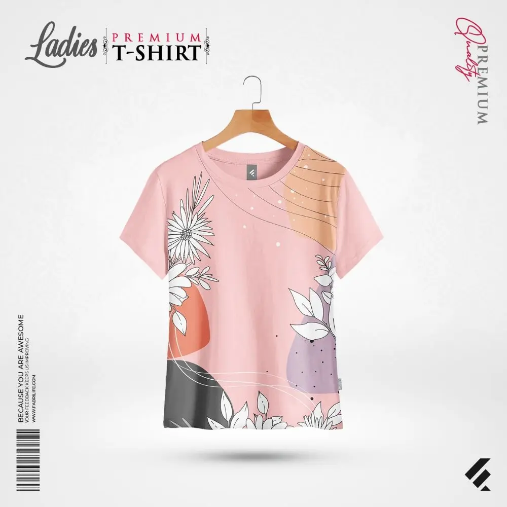 Women Premium Tee - Flora